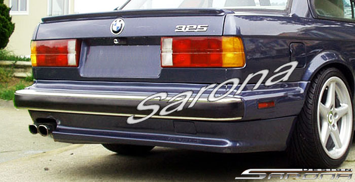 Custom BMW 3 Series  Coupe, Convertible & Sedan Rear Lip/Diffuser (1989 - 1991) - $450.00 (Part #BM-021-RA)